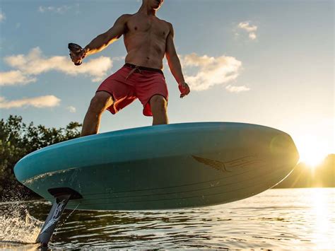 efoil surfboard video.